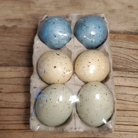 (5) packs of 6 Easter craft decor eggs - Picture 4 of 7